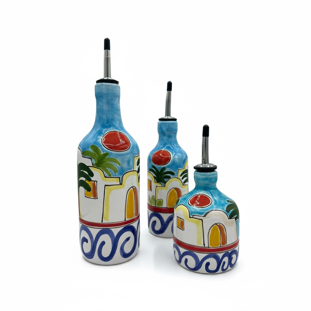 Pantelleria Bottle Celeste Background