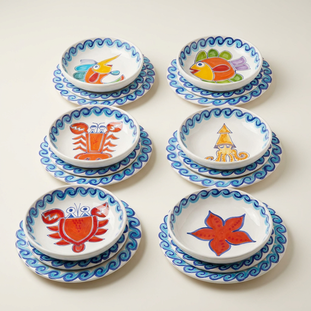 "SUMMER" Dinnerware Set