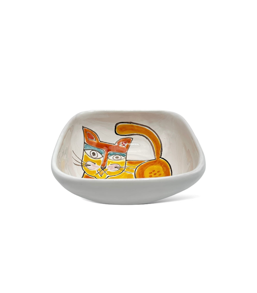 Square Cat Bowl