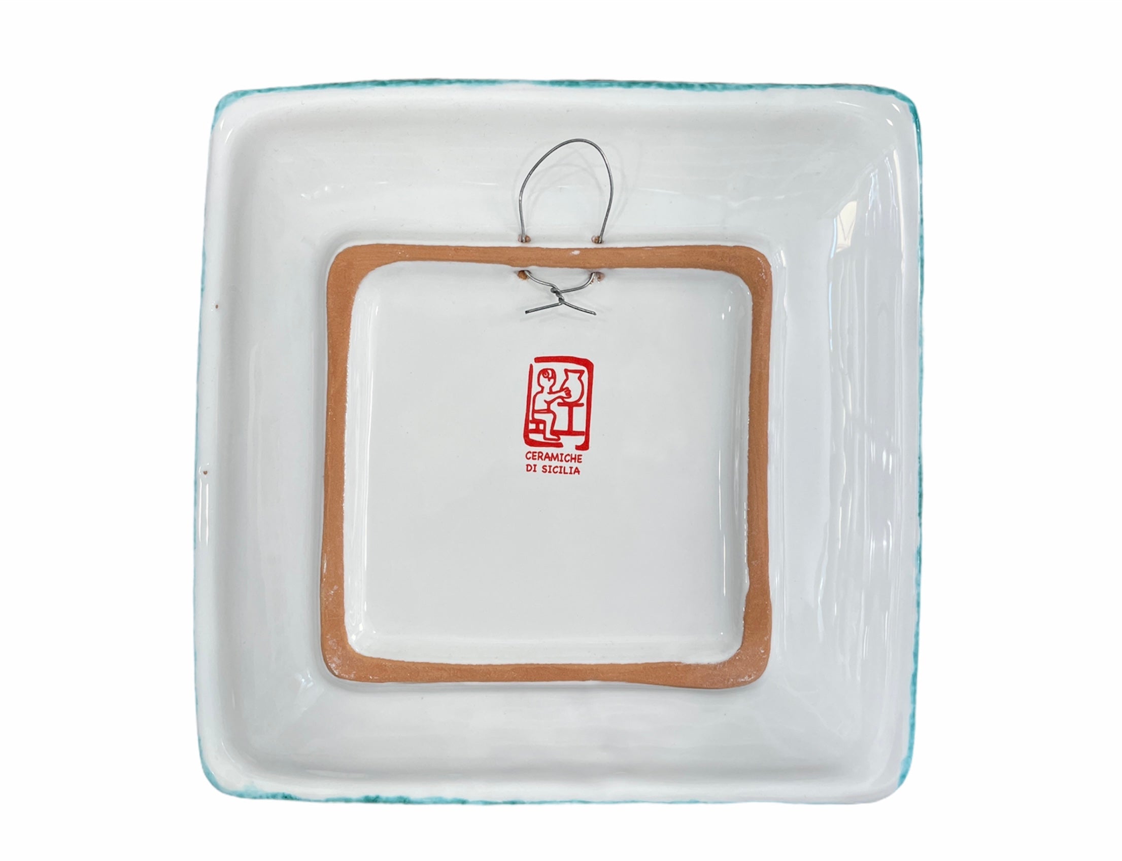Hen Square Plate