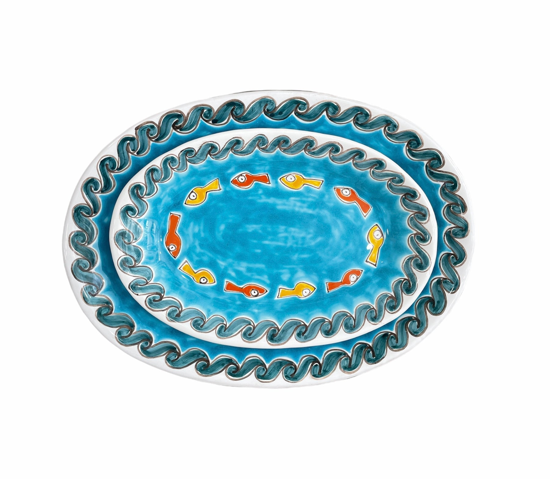 Oval Plate Mazara del Vallo