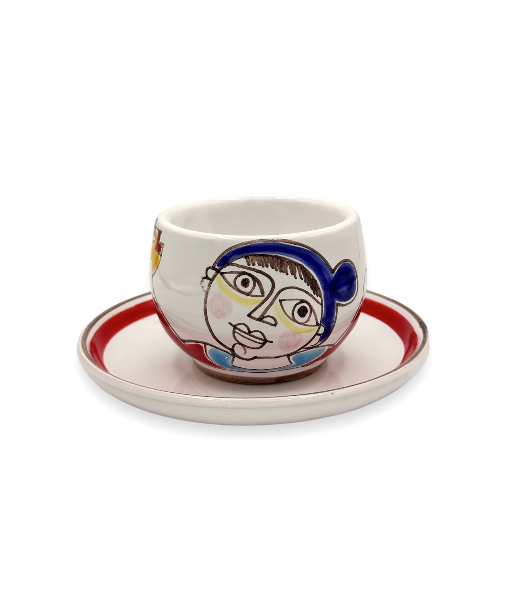 Cup and Saucer - Fisherman