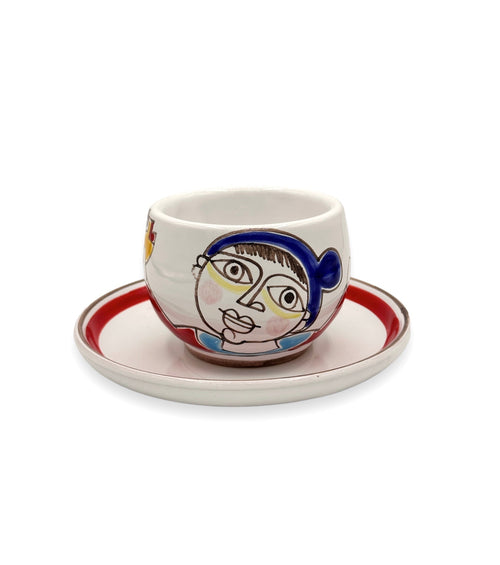 Cup and Saucer - Fisherman