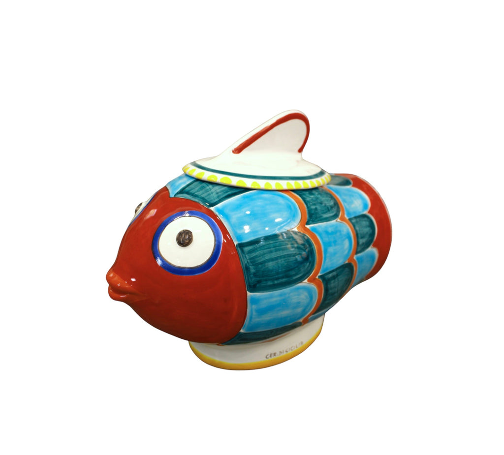 Fish cookie jar