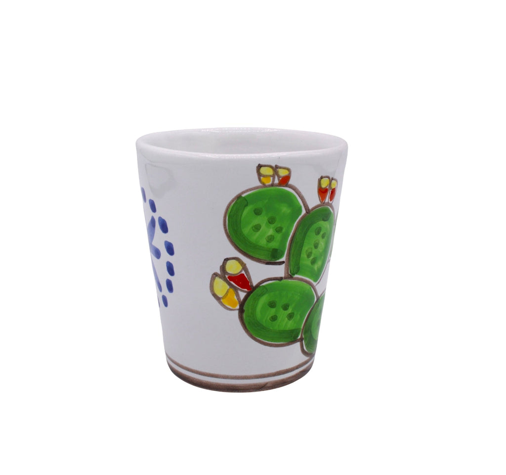 Glass of prickly pears