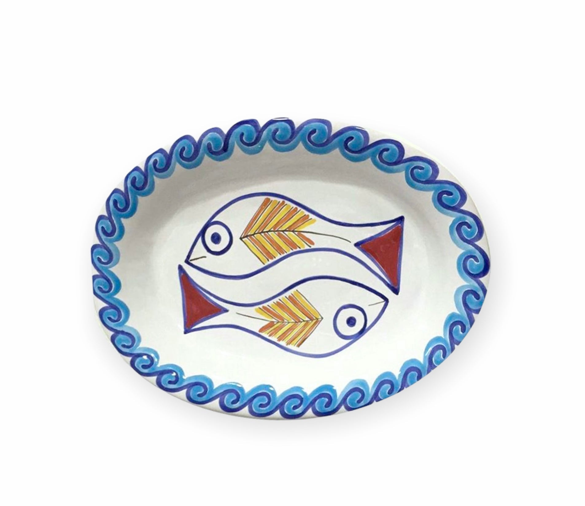 Selinunte Oval Plate