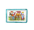 Green Border Tray Collection Of Oranges