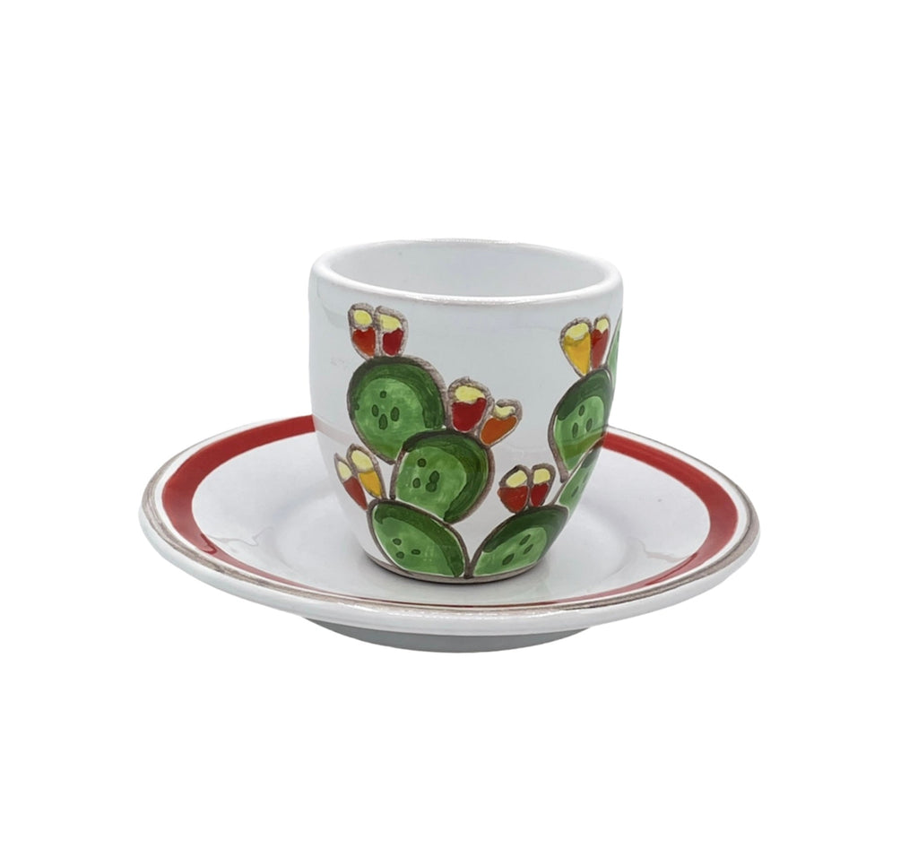 Espresso cup Rounded prickly pears